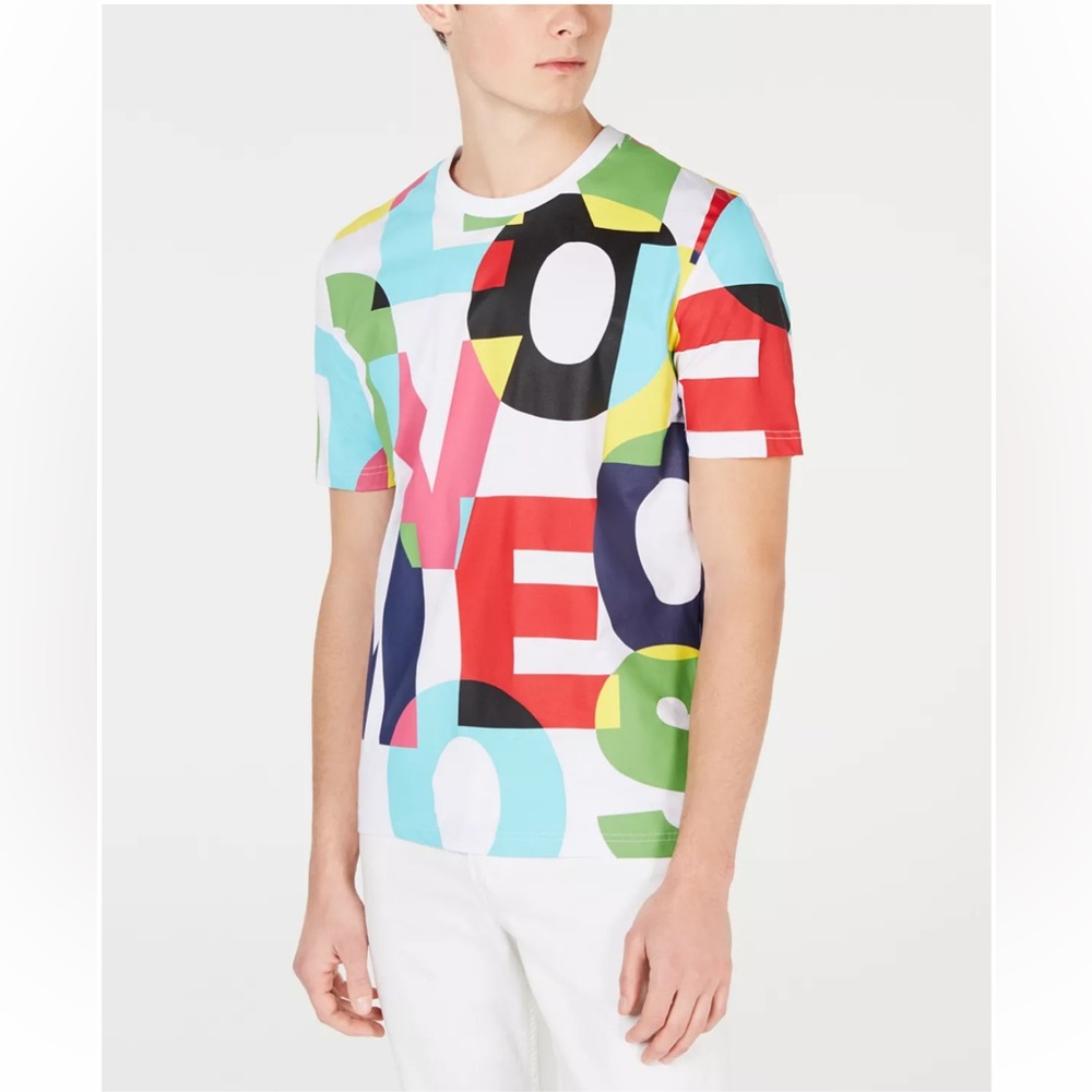 LOVE MOSCHINO Men's Logo Graphic T-Shirt XS